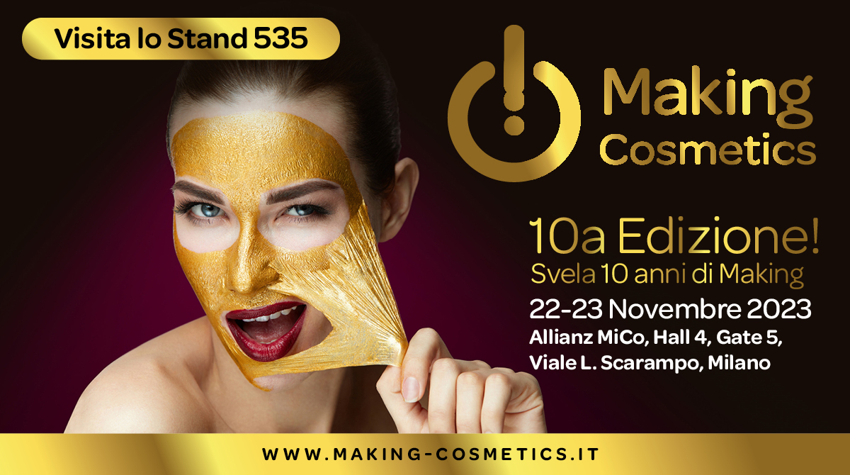 Making Cosmetics 2023 – 22-23 Novembre 2023