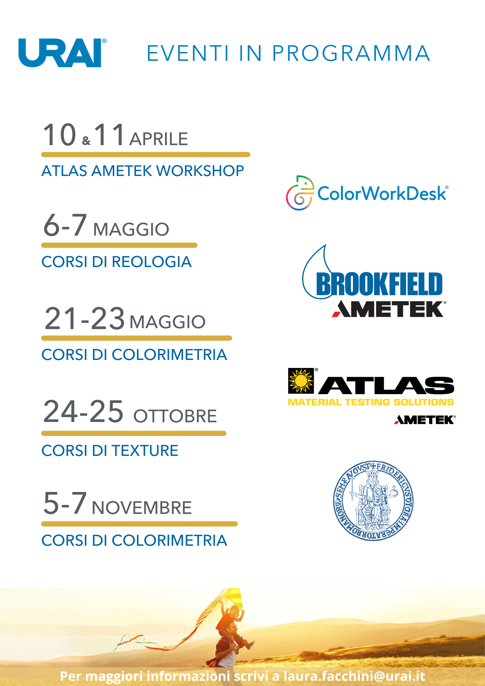 Training and Event Timetable for Laboratory Equipments and Instruments – 2024